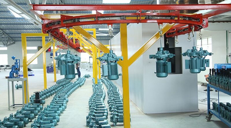 industrial paint booth